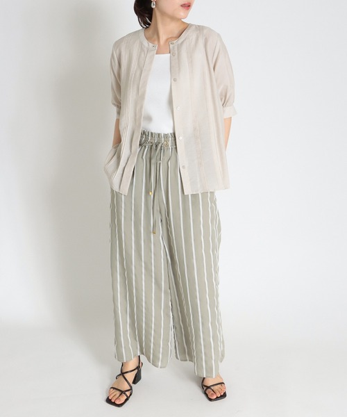 セール ﾄﾞﾋﾞｰﾎﾞｰﾀﾞｰｲｰｼﾞｰﾜｲﾄﾞﾊﾟﾝﾂ その他パンツ Jines ジネス のファッション通販 Zozotown