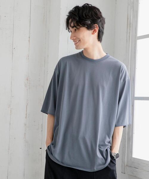 coen（コーエン）の「ポリラウンドテールTシャツ（Tシャツ/カットソー