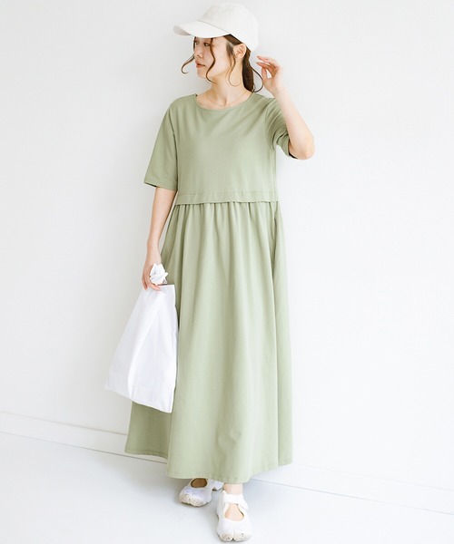 楽したい日の救世主 サッと着てパッと華やぎ可愛くなれるカットソーワンピース ワンピース Haco ハコ のファッション通販 Zozotown