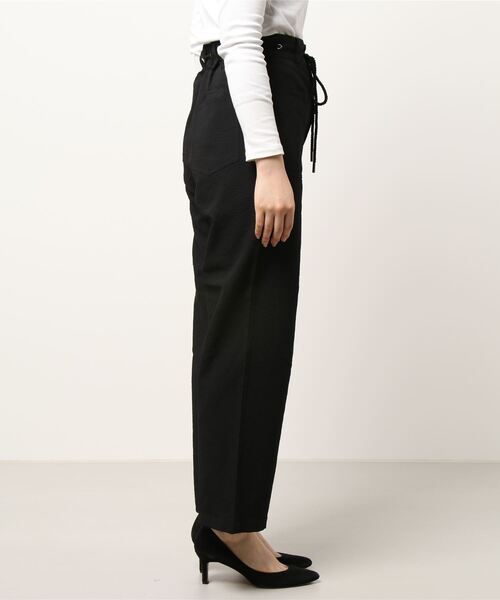 cepo（セポ）の「リサイクルサッカー　イージートラウザー（その他パンツ・レディース・ブラック/ブラック系1/ブルー・S/M）」の4枚目の写真