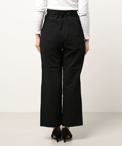 cepo（セポ）の「リサイクルサッカー　イージートラウザー（その他パンツ・レディース・ブラック/ブラック系1/ブルー・S/M）」の5枚目の写真