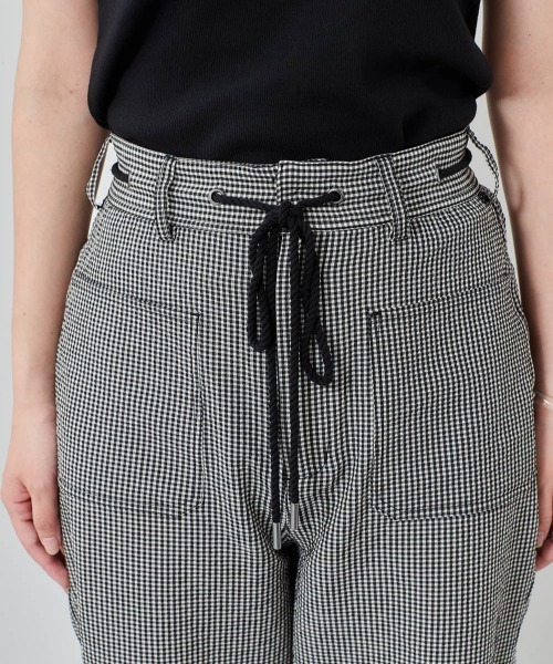 cepo（セポ）の「リサイクルサッカー　イージートラウザー（その他パンツ・レディース・ブラック/ブラック系1/ブルー・S/M）」の18枚目の写真