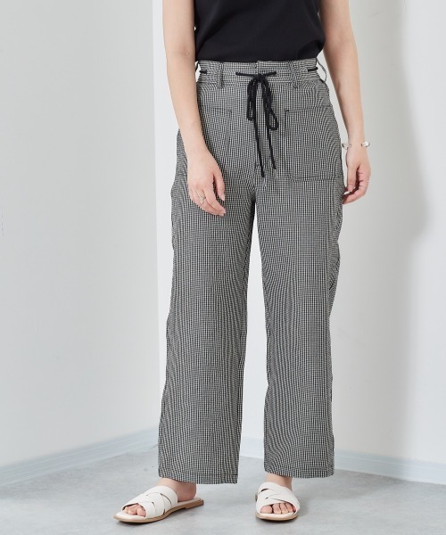 cepo（セポ）の「リサイクルサッカー　イージートラウザー（その他パンツ・レディース・ブラック/ブラック系1/ブルー・S/M）」の13枚目の写真