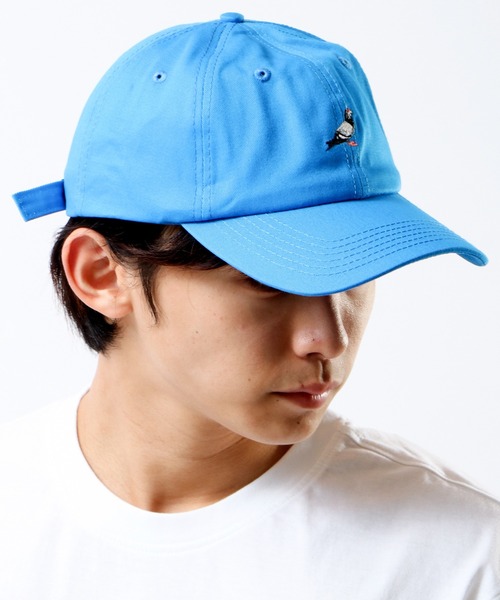 staple（ステイプル）の「【STAPLE】刺繍ロゴキャップ（キャップ・メンズ・カモフラージュ/バイオレット/ブルー/ホワイト/ブラック・FREE）」の3枚目の写真