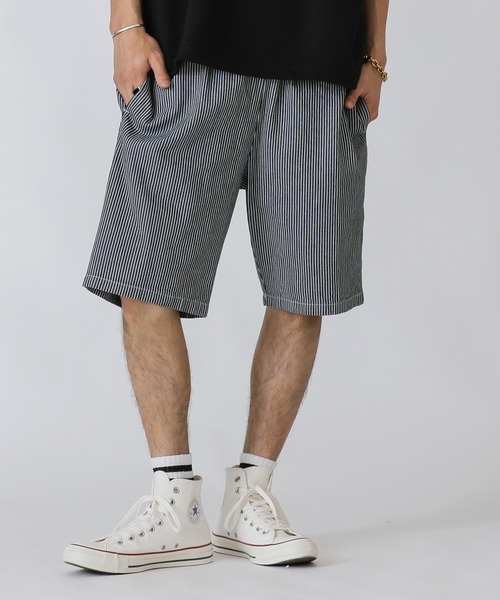 Beno（ビーノ）の「Chef’s Choice イージーフィット シェフショーツ（その他パンツ・メンズ・チャコールグレー/ブラック/ベージュ/ネイビー/オフホワイト/オリーブ/インディゴブルー/ホワイト系その他/ブラック系その他/グレー系その他/ベージュ系その他/ストライプ/ワンウォッシュ/グレイッシュブルー/ネイビー×ホワイト・M/L/XL/LL）」の14枚目の写真