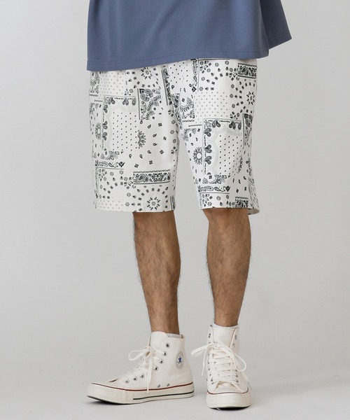 Beno（ビーノ）の「Chef’s Choice イージーフィット シェフショーツ（その他パンツ・メンズ・チャコールグレー/ブラック/ベージュ/ネイビー/オフホワイト/オリーブ/インディゴブルー/ホワイト系その他/ブラック系その他/グレー系その他/ベージュ系その他/ストライプ/ワンウォッシュ/グレイッシュブルー/ネイビー×ホワイト・M/L/XL/LL）」の3枚目の写真