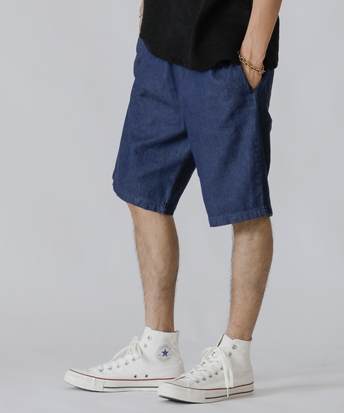 Beno（ビーノ）の「Chef’s Choice イージーフィット シェフショーツ（その他パンツ・メンズ・チャコールグレー/ブラック/ベージュ/ネイビー/オフホワイト/オリーブ/インディゴブルー/ホワイト系その他/ブラック系その他/グレー系その他/ベージュ系その他/ストライプ/ワンウォッシュ/グレイッシュブルー/ネイビー×ホワイト・M/L/XL/LL）」の12枚目の写真