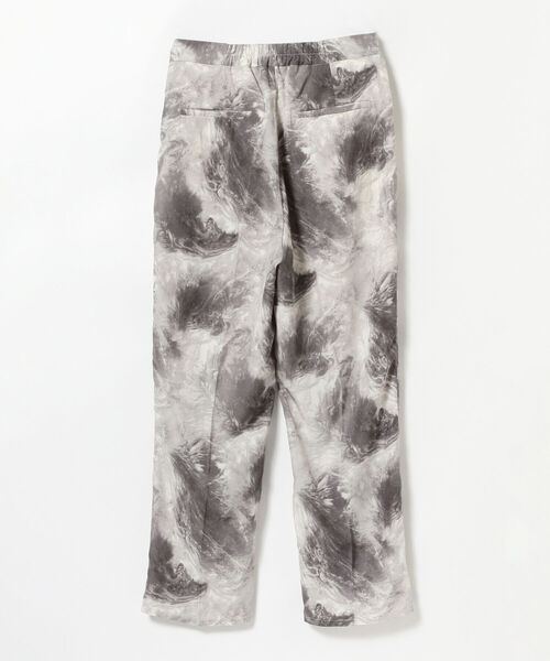 BeAMS DOT（ビームスドット）の「【WEB限定】BeAMS DOT / マーブル柄 センタープレスパンツ（その他パンツ・レディース・ブラック/グリーン・SMALL/MEDIUM）」の8枚目の写真
