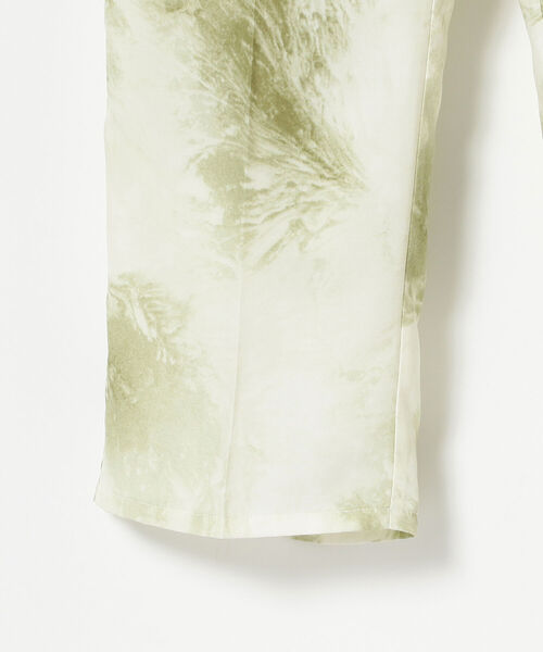 BeAMS DOT（ビームスドット）の「【WEB限定】BeAMS DOT / マーブル柄 センタープレスパンツ（その他パンツ・レディース・ブラック/グリーン・SMALL/MEDIUM）」の11枚目の写真