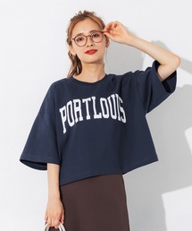 coca（coca） | ヘビーウェイトクロップドカレッジTee(Tシャツ/カットソー)