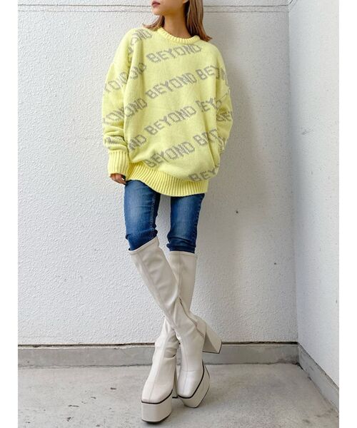 GYDA（ジェイダ）の「ミドルウエスト SHAPELYスキニーデニムパンツ（デニムパンツ・レディース・ブルー/ライトブルー/スカイブルー・X-SMALL/SMALL/MEDIUM）」の12枚目の写真