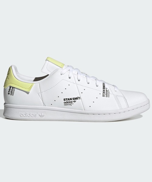 adidas（アディダス）の「スタンスミス [STAN SMITH] アディダスオリジナルス（スニーカー・メンズ・ホワイト×イエロー/グリーン・22.5cm/29.0cm/28.0cm/27.5cm/26.5cm/28.5cm/24.0cm/25.5cm/24.5cm/27.0cm/23.5cm/25.0cm/23.0cm/26.0cm/22.0cm）」の8枚目の写真