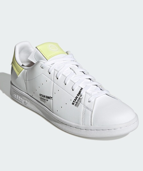 adidas（アディダス）の「スタンスミス [STAN SMITH] アディダスオリジナルス（スニーカー・メンズ・ホワイト×イエロー/グリーン・22.5cm/29.0cm/28.0cm/27.5cm/26.5cm/28.5cm/24.0cm/25.5cm/24.5cm/27.0cm/23.5cm/25.0cm/23.0cm/26.0cm/22.0cm）」の9枚目の写真