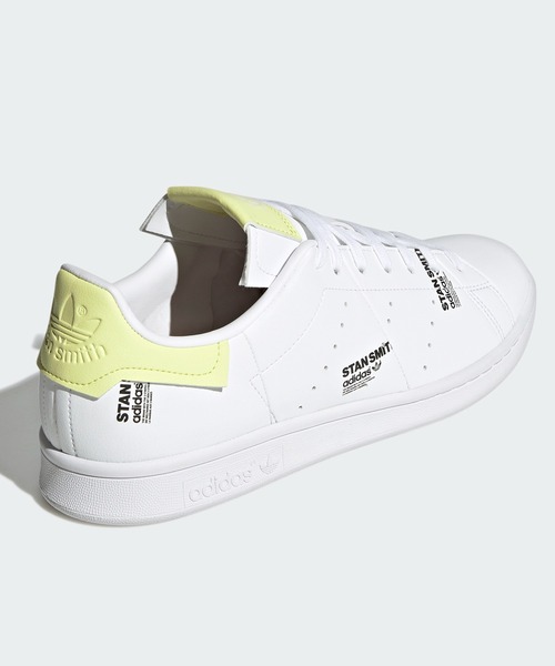 adidas（アディダス）の「スタンスミス [STAN SMITH] アディダスオリジナルス（スニーカー・メンズ・ホワイト×イエロー/グリーン・22.5cm/29.0cm/28.0cm/27.5cm/26.5cm/28.5cm/24.0cm/25.5cm/24.5cm/27.0cm/23.5cm/25.0cm/23.0cm/26.0cm/22.0cm）」の10枚目の写真