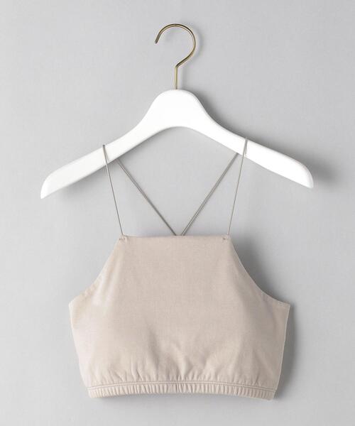 AEWEN MATOPH（イウエン マトフ）の「＜AEWEN MATOPH（イウエン マトフ）＞アメリカンスリーブ キャミソール（キャミソール・レディース・ホワイト/ブラック/ベージュ・FREE）」の6枚目の写真