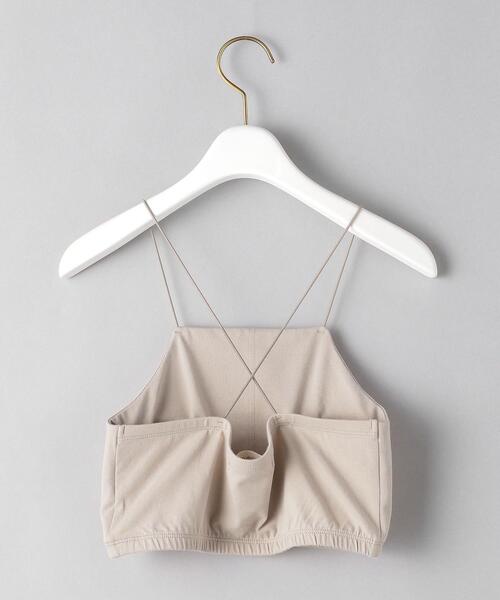 AEWEN MATOPH（イウエン マトフ）の「＜AEWEN MATOPH（イウエン マトフ）＞アメリカンスリーブ キャミソール（キャミソール・レディース・ホワイト/ブラック/ベージュ・FREE）」の7枚目の写真