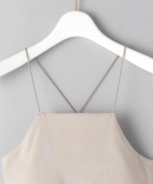 AEWEN MATOPH（イウエン マトフ）の「＜AEWEN MATOPH（イウエン マトフ）＞アメリカンスリーブ キャミソール（キャミソール・レディース・ホワイト/ブラック/ベージュ・FREE）」の8枚目の写真