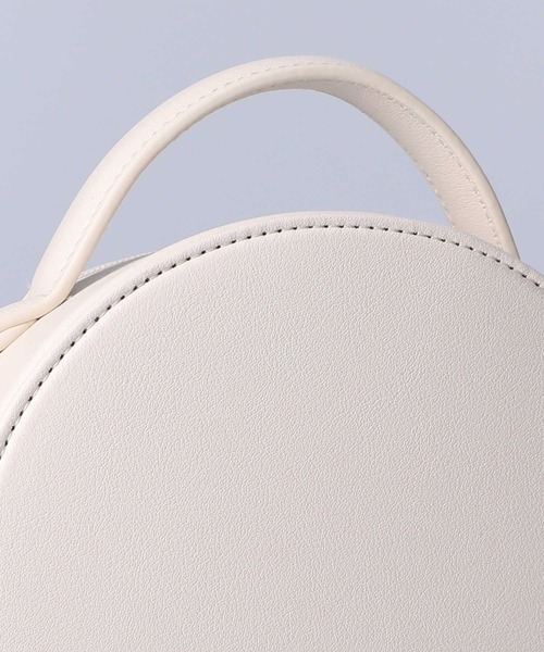 HONEYSUCKLE ROSE（ハニーサックルローズ）の「【HONEYSUCKLE ROSE】サークルショルダーバッグ（ショルダーバッグ・レディース・ライトベージュ/ブラック・ONE SIZE）」の11枚目の写真