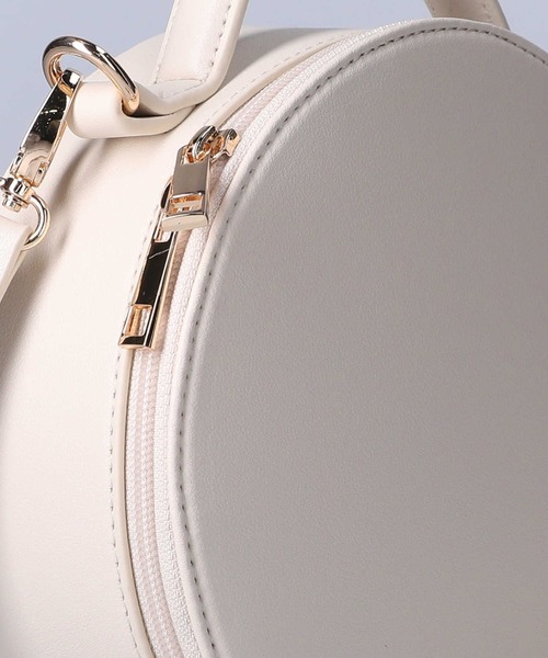 HONEYSUCKLE ROSE（ハニーサックルローズ）の「【HONEYSUCKLE ROSE】サークルショルダーバッグ（ショルダーバッグ・レディース・ライトベージュ/ブラック・ONE SIZE）」の15枚目の写真