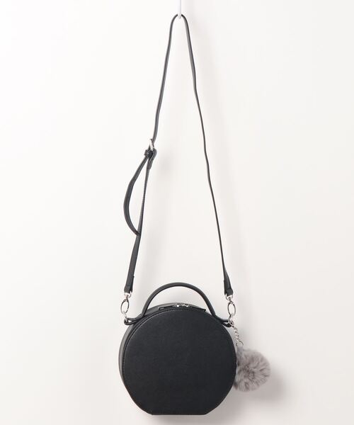 HONEYSUCKLE ROSE（ハニーサックルローズ）の「【HONEYSUCKLE ROSE】サークルショルダーバッグ（ショルダーバッグ・レディース・ライトベージュ/ブラック・ONE SIZE）」の17枚目の写真