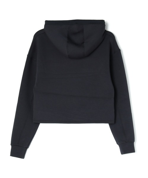 Guess（ゲス）の「Eco Triangle Logo Hooded Parka（パーカー・レディース・ライトブルー/ベージュ/オフホワイト/ピンク/ブラック・SMALL/MEDIUM/LARGE/X-SMALL）」の6枚目の写真