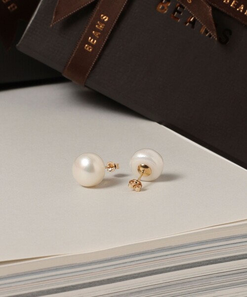 jour couture(ジュールクチュール)の「jour couture / Dimple.01 パールピアス(ピアス(両耳用)・レディース・ホワイト・ONE SIZE)」の8枚目の写真