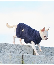 ROPE' PICNIC（ロペピクニック）の「【DOG】ケーブルニットプルオーバー（ペットウェア・レディース）」