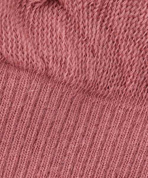 SHOO・LA・RUE（シューラルー）の「◆針抜きメロークルーソックス（ソックス/靴下・キッズ・ブラック/マスタード/ピンク系・56/59/53）」の8枚目の写真