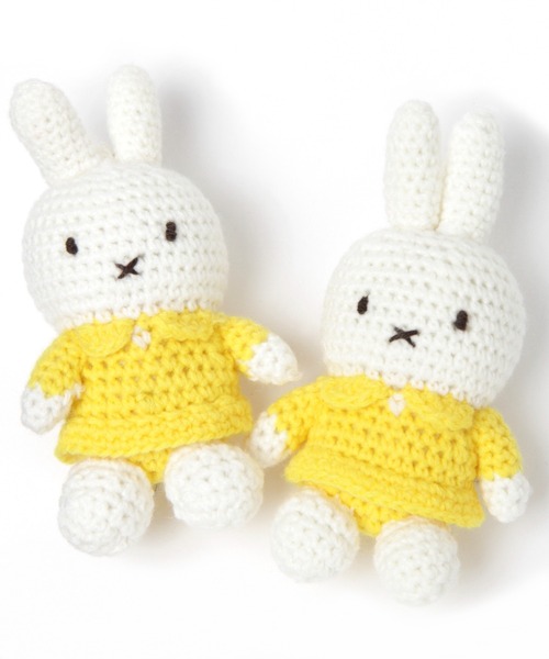 studio CLIP（スタディオクリップ）の「あみぐるみニットジャガードトートバッグ〔Dick Brunaコラボ〕（トートバッグ・レディース・ベージュ/イエロー/ブルー・FREE）」の9枚目の写真