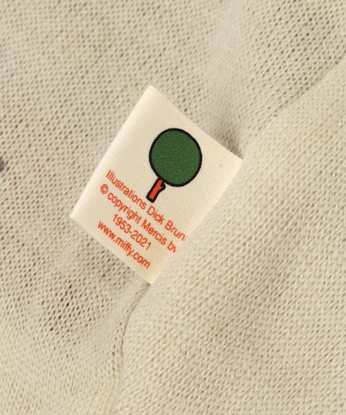 studio CLIP（スタディオクリップ）の「あみぐるみニットジャガードトートバッグ〔Dick Brunaコラボ〕（トートバッグ・レディース・ベージュ/イエロー/ブルー・FREE）」の20枚目の写真