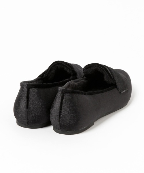 LEPSIM（レプシィム）の「ボアソフトローファー　236251（ローファー・レディース・ブラック/レオパード/グレイッシュベージュ・SMALL/MEDIUM/LARGE）」の11枚目の写真