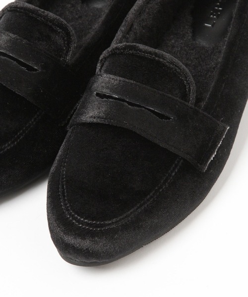 LEPSIM（レプシィム）の「ボアソフトローファー　236251（ローファー・レディース・ブラック/レオパード/グレイッシュベージュ・SMALL/MEDIUM/LARGE）」の13枚目の写真