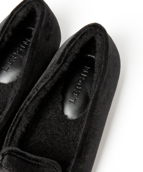 LEPSIM（レプシィム）の「ボアソフトローファー　236251（ローファー・レディース・ブラック/レオパード/グレイッシュベージュ・SMALL/MEDIUM/LARGE）」の14枚目の写真