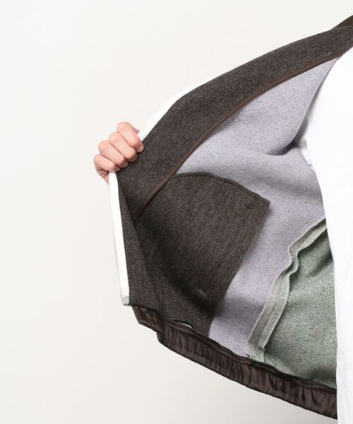 ohta（オータ）の「【ohta】 white gray jumper（ブルゾン・メンズ・その他・2）」の4枚目の写真