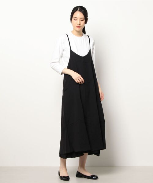Lugnoncure(ルノンキュール)の「リバーシブルキャミソールワンピース(ワンピース・レディース・ブラック/グリーン/ボルドー・フリ-)」の9枚目の写真