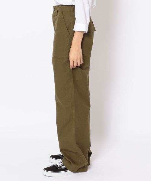 URVIN（アービン）の「Urvin/アービン　BAKER PANTS 2 ベーカーパンツ2（その他パンツ・レディース・オリーブ・0/1/2）」の2枚目の写真