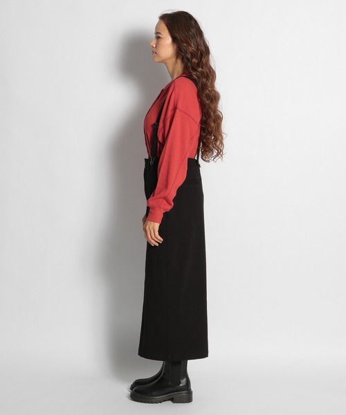 niko and...(ニコアンド)の「ストレッチサス付きワークスカート(スカート・レディース・ブラック/ブルー/グリーン・MEDIUM/LARGE)」の13枚目の写真