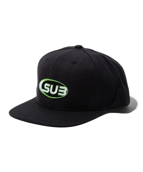 Subciety（サブサエティ）の「SNAPBACK CAP-OVAL-（キャップ・メンズ・オレンジ/ブルー/グリーン・FREE）」の5枚目の写真