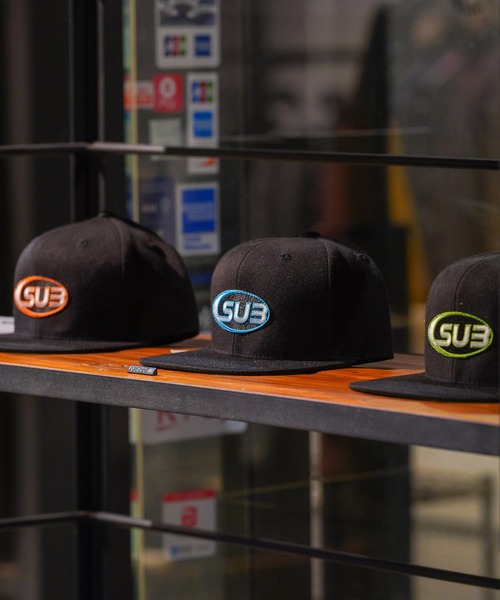 Subciety（サブサエティ）の「SNAPBACK CAP-OVAL-（キャップ・メンズ・オレンジ/ブルー/グリーン・FREE）」の9枚目の写真