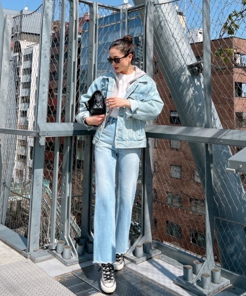 Vicente（ヴィセンテ）の「Fluffy short hoodie（パーカー・レディース・ブラック/グレー・FREE）」の18枚目の写真