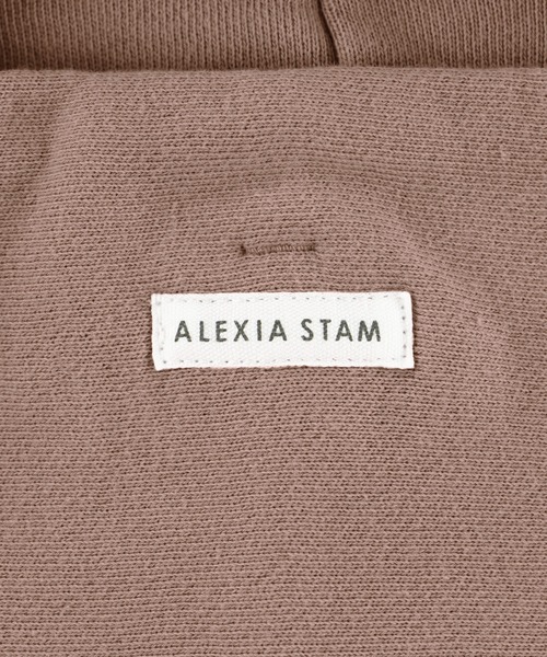 ALEXIA STAM（アリシアスタン）の「Oversized Layered Hoodie/オーバーサイズレイヤードフーディー（パーカー・レディース・ブラウン/ピンク/オフホワイト・FREE）」の8枚目の写真