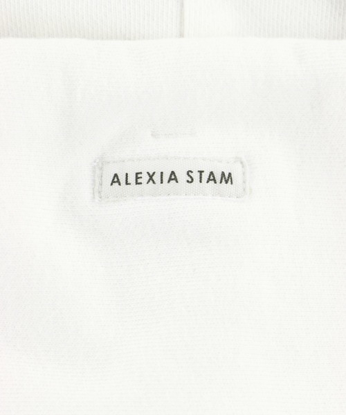 ALEXIA STAM（アリシアスタン）の「Oversized Layered Hoodie/オーバーサイズレイヤードフーディー（パーカー・レディース・ブラウン/ピンク/オフホワイト・FREE）」の19枚目の写真