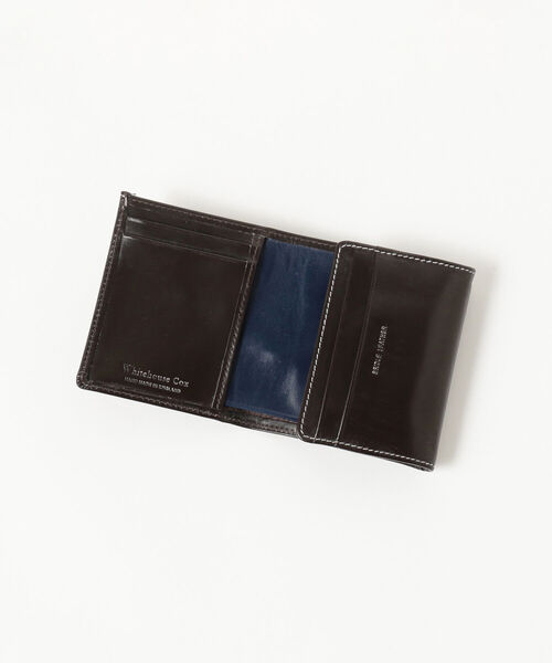 WHITE HOUSE COX(ホワイトハウスコックス)の「Whitehouse Cox / HOLIDAY LINE ブライドルレザー コンパクトウォレット(財布・メンズ・ブラック/ダークブラウン/グリーン系その他5・ONE SIZE)」の10枚目の写真