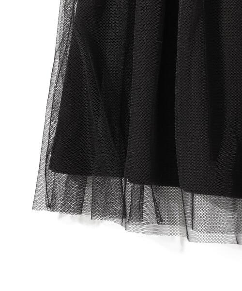 SHOO・LA・RUE（シューラルー）の「◆【100-140cm】ケーブルジャガー切替ワンピース（ワンピース・キッズ・ベビーピンク/アイボリー系4・10/11/12/13/14）」の5枚目の写真