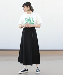 グラミチ Gramicci リネン フォルソム スカート Lサイズ ナチュラル GRAMICCI (グラミチ) LINEN FOLSOM SKIRT / リネンフォルサム