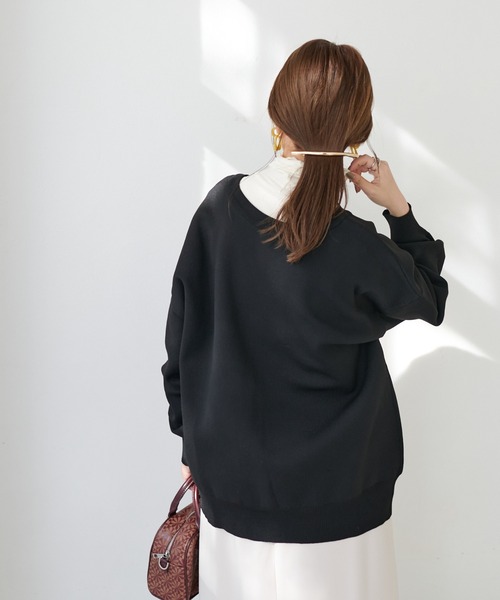 DISCOAT（ディスコート）の「【前後2WAY】スポンディッシュカーディガン（カーディガン/ボレロ・レディース・アイボリー/ブラック/バイオレット/イエロー・FREE）」の17枚目の写真