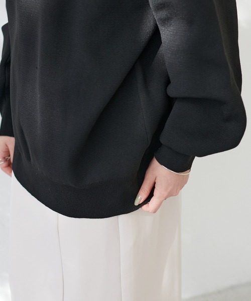 DISCOAT（ディスコート）の「【前後2WAY】スポンディッシュカーディガン（カーディガン/ボレロ・レディース・アイボリー/ブラック/バイオレット/イエロー・FREE）」の18枚目の写真