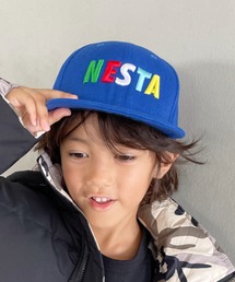 【ユニセックス】NESTA KIDS(ネスタキッズ) / ロゴ刺繍キャップ