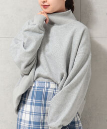 裏起毛タートルスウェット