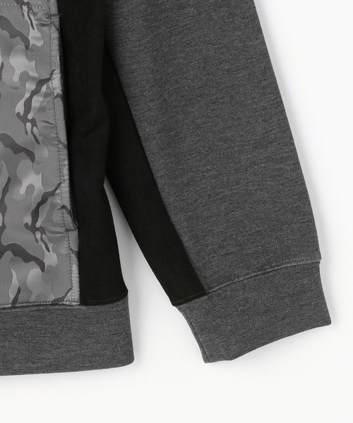 HIDEAWAYS NICOLE（ハイダウェイニコル）の「ブロッキングフルジップパーカ（パーカー・メンズ・グレー系その他/グレー系その他2/ホワイト系その他・MEDIUM/X-LARGE/LARGE）」の15枚目の写真